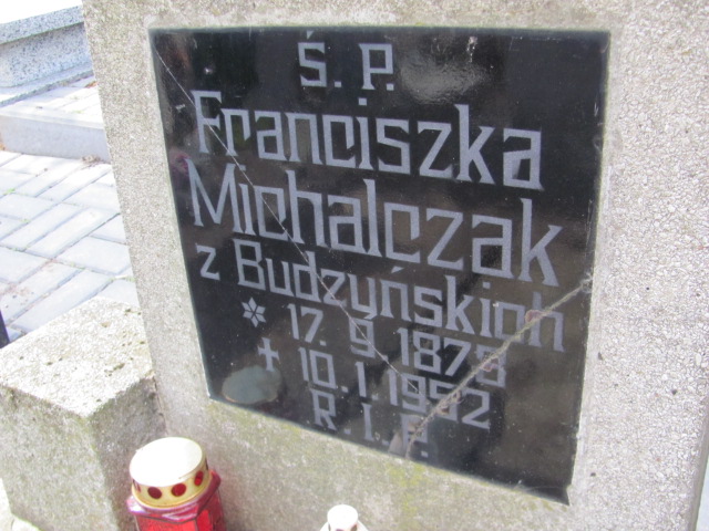 Franciszka Michalczak 1878 Gniezno Bierzglinek - Grobonet - Wyszukiwarka osób pochowanych