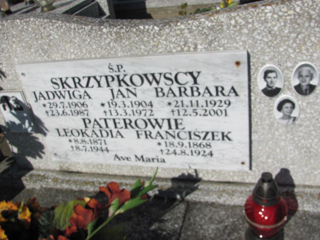 Barbara Skrzypkowska 1929 Gniezno Bierzglinek - Grobonet - Wyszukiwarka osób pochowanych