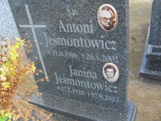 Janina Jeśmontowicz 1920 Gniezno Bierzglinek - Grobonet - Wyszukiwarka osób pochowanych