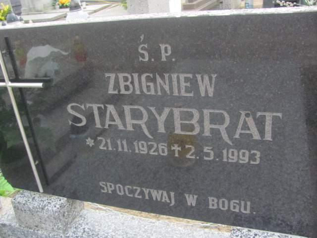 Zbigniew Starybrat 1926 Gniezno Bierzglinek - Grobonet - Wyszukiwarka osób pochowanych